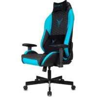 Игровое (геймерское) кресло Knight Neon (черный/голубой) - Превью изображения №3 — Интернет-магазин ПроЗаказ