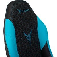 Игровое (геймерское) кресло Knight Neon (черный/голубой) - Превью изображения №15 — Интернет-магазин ПроЗаказ