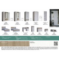 Шкаф распашной Евва Венеция ВН-3D1Z2S (бодега белый/гикори кингстон) - Превью изображения №8 — Интернет-магазин ПроЗаказ