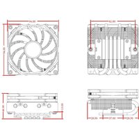 Кулер для процессора ID-Cooling IS-40-XT Black - Превью изображения №8 — Интернет-магазин ПроЗаказ