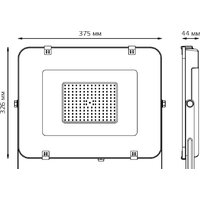 Уличный прожектор Gauss Elementary 150W 6500К 691511150 - Превью изображения №4 — Интернет-магазин ПроЗаказ