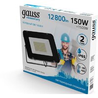 Уличный прожектор Gauss Elementary 150W 6500К 691511150 - Превью изображения №3 — Интернет-магазин ПроЗаказ