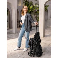 Коляска прогулочная «книга» Amarobaby Voyager (черный) - Превью изображения №15 — Интернет-магазин ПроЗаказ