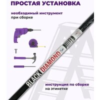 Сушилка для белья Comfort Alumin Group Потолочная 5 прутьев Black Diamond 190 см (алюминий) - Превью изображения №3 — Интернет-магазин ПроЗаказ