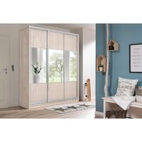 Шкаф распашной Рэйгрупп 176 YYX Elgon РГ-03.03 (ясень снежный/ хром) - Превью изображения №3 — Интернет-магазин ПроЗаказ