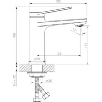 Смеситель Lauter Silk 21CK572С - Превью изображения №2 — Интернет-магазин ПроЗаказ