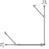 Душевой уголок Triton Йота-Блэк 90x90 (черный, с поддоном) - Превью изображения №7 — Интернет-магазин ПроЗаказ