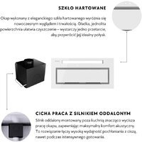 Кухонная вытяжка Globalo Silentio 60.2 White + Turbina TW 2.1 - Превью изображения №3 — Интернет-магазин ПроЗаказ