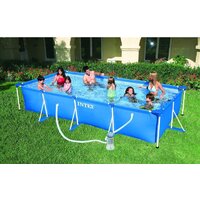 Каркасный бассейн Intex Rectangular Frame Pool 28274 (450x220x84) - Превью изображения №2 — Интернет-магазин ПроЗаказ