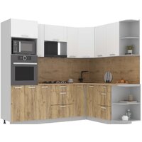 Интерлиния Мила Лайт 1.68x2.4 правая (белый платинум/дуб золотой/дуб бунратти)