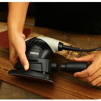Дельташлифмашина Deko DKS200 063-4235 (черный) - Превью изображения №6 — Интернет-магазин ПроЗаказ