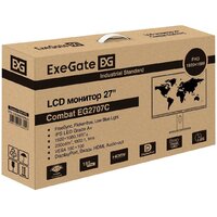 Игровой монитор ExeGate Combat EG2707C EX296975RUS - Превью изображения №10 — Интернет-магазин ПроЗаказ