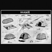 Треккинговая палатка RSP Outdoors River 2 (синий) - Превью изображения №25 — Интернет-магазин ПроЗаказ