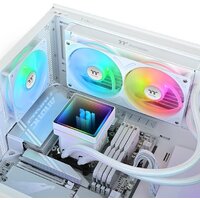 Система жидкостного охлаждения для процессора Thermaltake TH240 V3 ARGB Sync Snow Edition CL-W467-PL12SW-A - Превью изображения №5 — Интернет-магазин ПроЗаказ