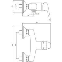 Смеситель Deante Boro BMO 040M - Превью изображения №2 — Интернет-магазин ПроЗаказ
