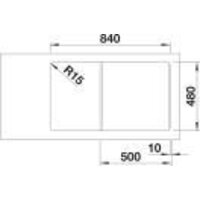 Кухонная мойка Blanco Zia 5 S 520502 (антрацит, клапан-автомат) - Превью изображения №4 — Интернет-магазин ПроЗаказ
