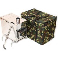 Походная баня Сибтермо 01320100.01 (с полом, печью и каменкой) - Превью изображения №3 — Интернет-магазин ПроЗаказ