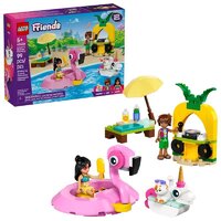 Конструктор LEGO Friends Вечеринка у бассейна с единорогами и фламинго 42658 - Превью изображения №2 — Интернет-магазин ПроЗаказ
