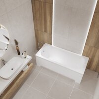 Ванна Lauter Sophia 140 21205140 (с ножками и сифоном 21Y11030 хром) - Превью изображения №16 — Интернет-магазин ПроЗаказ