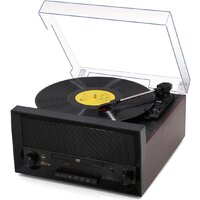 Многофункциональный аудиоцентр Ritmix LP-400B (черный/коричневый) - Превью изображения №3 — Интернет-магазин ПроЗаказ
