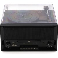Многофункциональный аудиоцентр Ritmix LP-400B (черный/коричневый) - Превью изображения №4 — Интернет-магазин ПроЗаказ