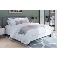 Кровать Ангстрем Хилтон спальня ХТ-800.26 исп.21 (Д1, белый премиум) - Превью изображения №2 — Интернет-магазин ПроЗаказ