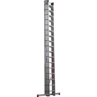 Лестница-стремянка Новая высота NV 523 трёхсекционная индустриальная 3x17 ступеней - Превью изображения №3 — Интернет-магазин ПроЗаказ