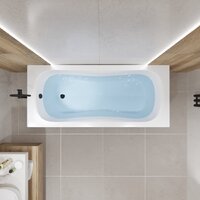 Ванна Lauter Sophia 160 21205160 (с ножками, черным подголовником и черным лиц.экраном) - Превью изображения №22 — Интернет-магазин ПроЗаказ