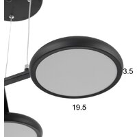 Подвесная люстра BayerLux Алис 10059024 (черный) - Превью изображения №6 — Интернет-магазин ПроЗаказ