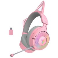 Наушники Razer Kraken Kitty V3 Pro (розовый) - Превью изображения №2 — Интернет-магазин ПроЗаказ