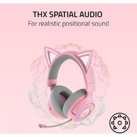 Наушники Razer Kraken Kitty V3 Pro (розовый) - Превью изображения №9 — Интернет-магазин ПроЗаказ