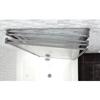 Стеклянная шторка для ванны Rea Idea 120 (хром/прозрачное стекло) - Превью изображения №11 — Интернет-магазин ПроЗаказ