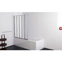 Стеклянная шторка для ванны Rea Idea 120 (хром/прозрачное стекло) - Превью изображения №9 — Интернет-магазин ПроЗаказ