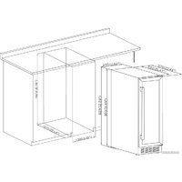 Винный шкаф Kluge KCW1702B - Превью изображения №8 — Интернет-магазин ПроЗаказ