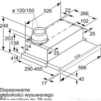 Кухонная вытяжка Bosch DFL063W56 - Превью изображения №6 — Интернет-магазин ПроЗаказ
