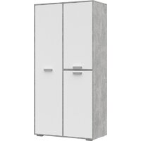 Стендмебель Денвер ШК 01 (белый/ателье светлое)