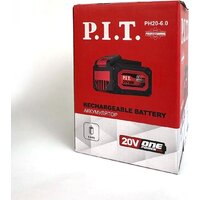 Аккумулятор P.I.T. PH20-6.0 (20В/6 Ач) - Превью изображения №3 — Интернет-магазин ПроЗаказ