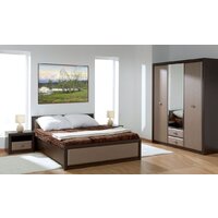 Шкаф распашной Black Red White Коен SZF3D2S (венге магия/штрокс) - Превью изображения №2 — Интернет-магазин ПроЗаказ