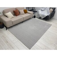 Ковер для жилой комнаты Radjab Carpet Сканди Сизаль Прямоугольник 10949A 13042RK (1.6x2.3, Grey/Grey) - Превью изображения №3 — Интернет-магазин ПроЗаказ