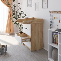 Детский комод Атон Мебель Сириус Wood 604 ПВХ (дуб сонома) - Превью изображения №3 — Интернет-магазин ПроЗаказ