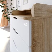 Детский комод Атон Мебель Сириус Wood 604 ПВХ (дуб сонома) - Превью изображения №4 — Интернет-магазин ПроЗаказ