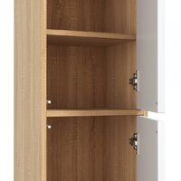  Onika Шкаф-полупенал Дайлер 35 403568 (белый/дуб сонома) - Превью изображения №4 — Интернет-магазин ПроЗаказ