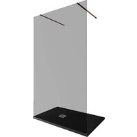 Душевая стенка Allen Brau Infinity 3.21048.60.T 323840 (медь браш) - Превью изображения №3 — Интернет-магазин ПроЗаказ
