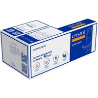 Унитаз подвесной Cersanit Carina New Clean On с инстал. Link Pro (с кнопкой Twins 63534 черный/золото) - Превью изображения №17 — Интернет-магазин ПроЗаказ