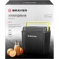 Термоэлектрический автохолодильник Brayer BR6331 20л (черный) - Превью изображения №12 — Интернет-магазин ПроЗаказ