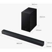 Саундбар Samsung HW-B650F - Превью изображения №3 — Интернет-магазин ПроЗаказ