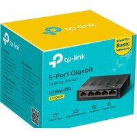 Неуправляемый коммутатор TP-Link LS1005G - Превью изображения №2 — Интернет-магазин ПроЗаказ