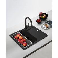 Кухонная мойка Franke Urban UBG 611-62 114.0697.753 (черный матовый) - Превью изображения №2 — Интернет-магазин ПроЗаказ