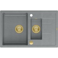 Кухонная мойка Quadron HB8224U5-G1_P2O - Превью изображения №2 — Интернет-магазин ПроЗаказ