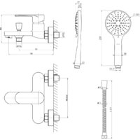 Смеситель Lauter Spa 21AM22591-167 - Превью изображения №5 — Интернет-магазин ПроЗаказ